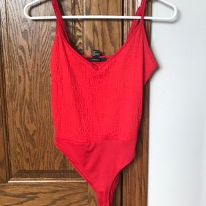 Forever 21 Red Body Suit